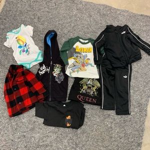Kids Toddler clothing lot 12-18 months 2t